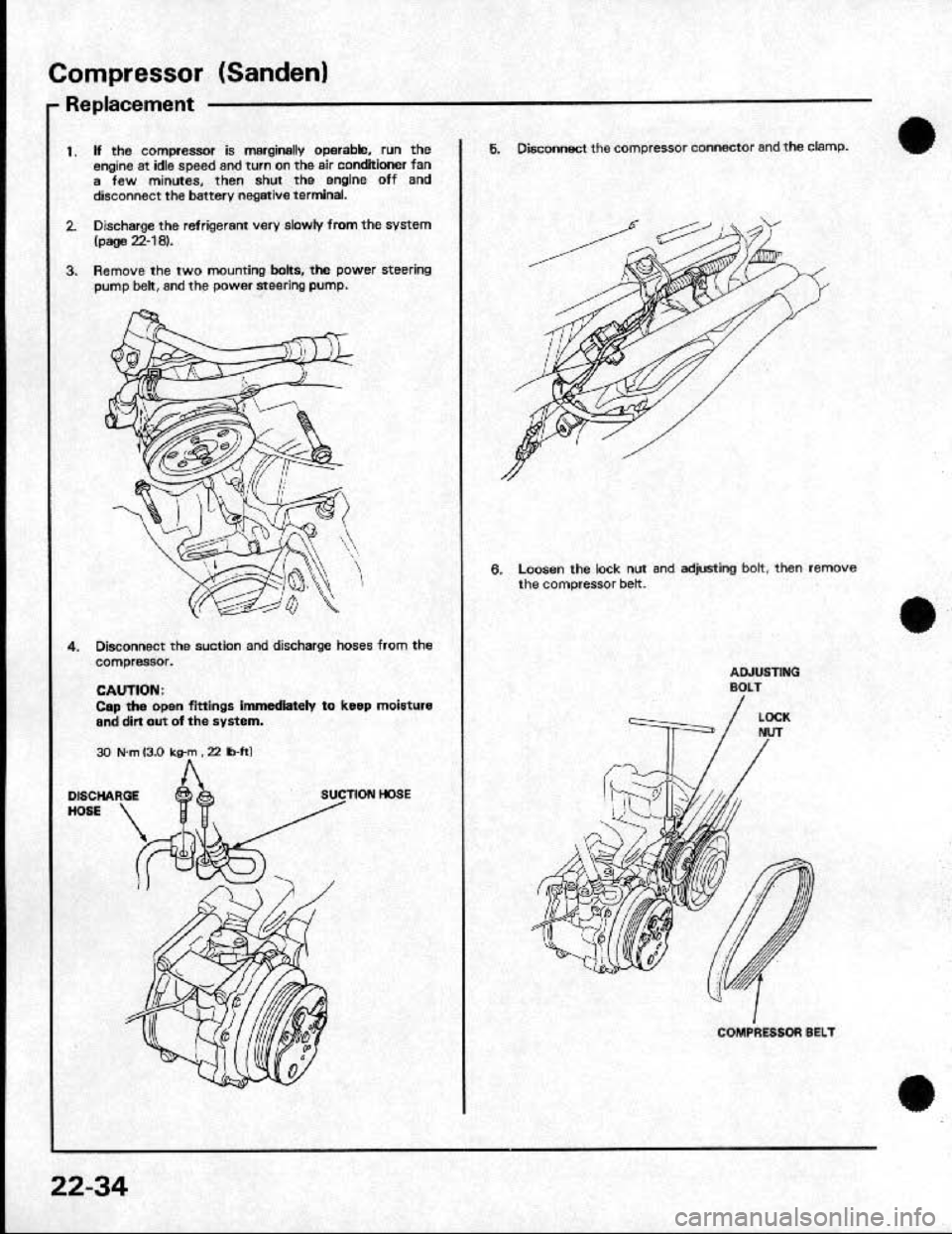 HONDA CRX 1991 2.G Workshop Manual 