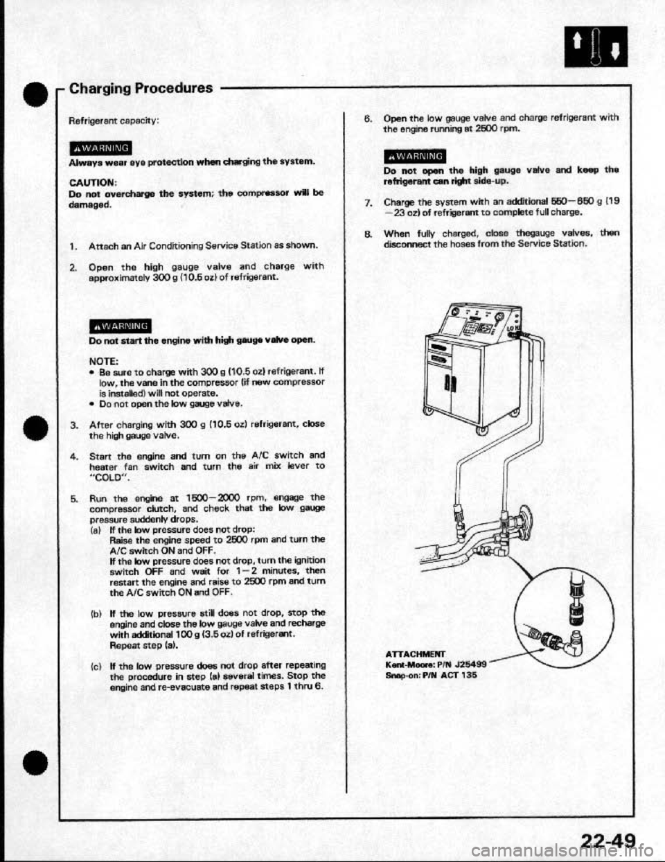 HONDA CRX 1991 2.G Workshop Manual 