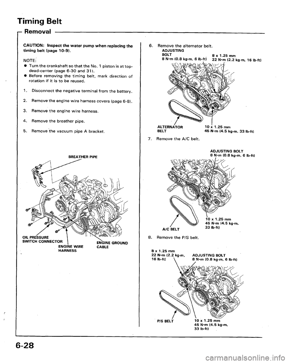 HONDA LEGEND 1991 2.G Workshop Manual 