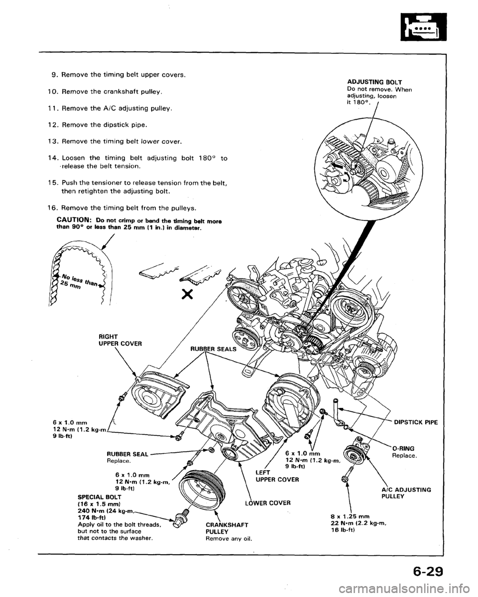 HONDA LEGEND 1991 2.G Workshop Manual 