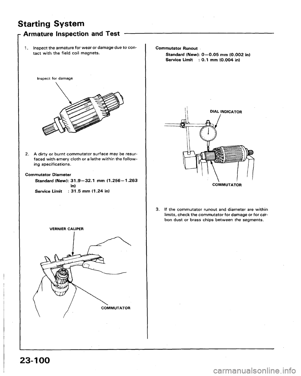 HONDA LEGEND 1991 2.G Workshop Manual 