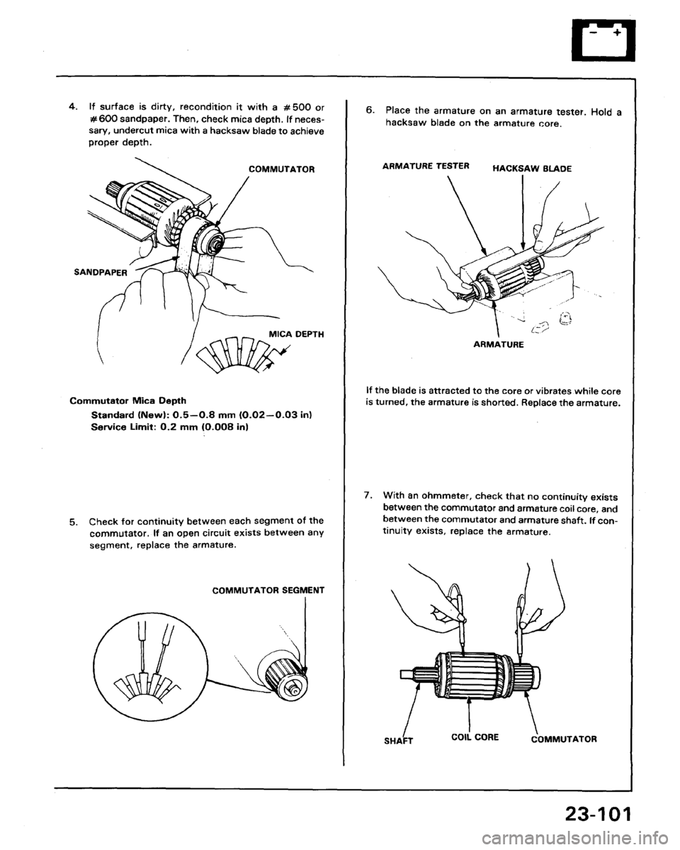 HONDA LEGEND 1991 2.G Workshop Manual 