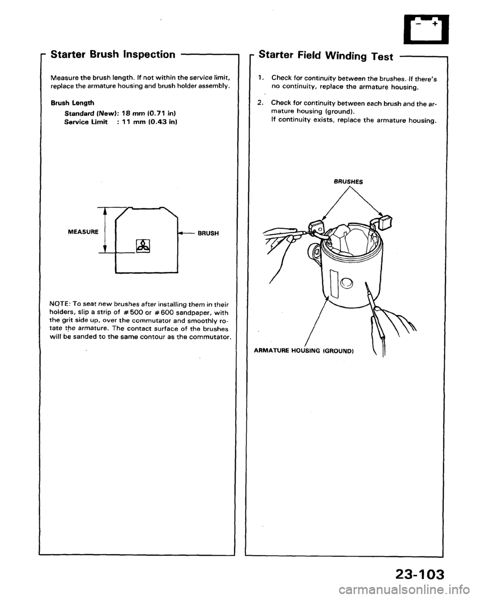 HONDA LEGEND 1991 2.G Workshop Manual 
