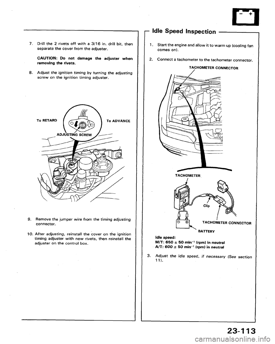 HONDA LEGEND 1991 2.G Workshop Manual 