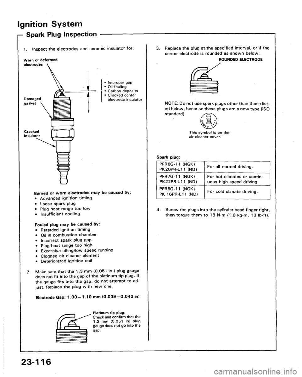 HONDA LEGEND 1991 2.G Workshop Manual 