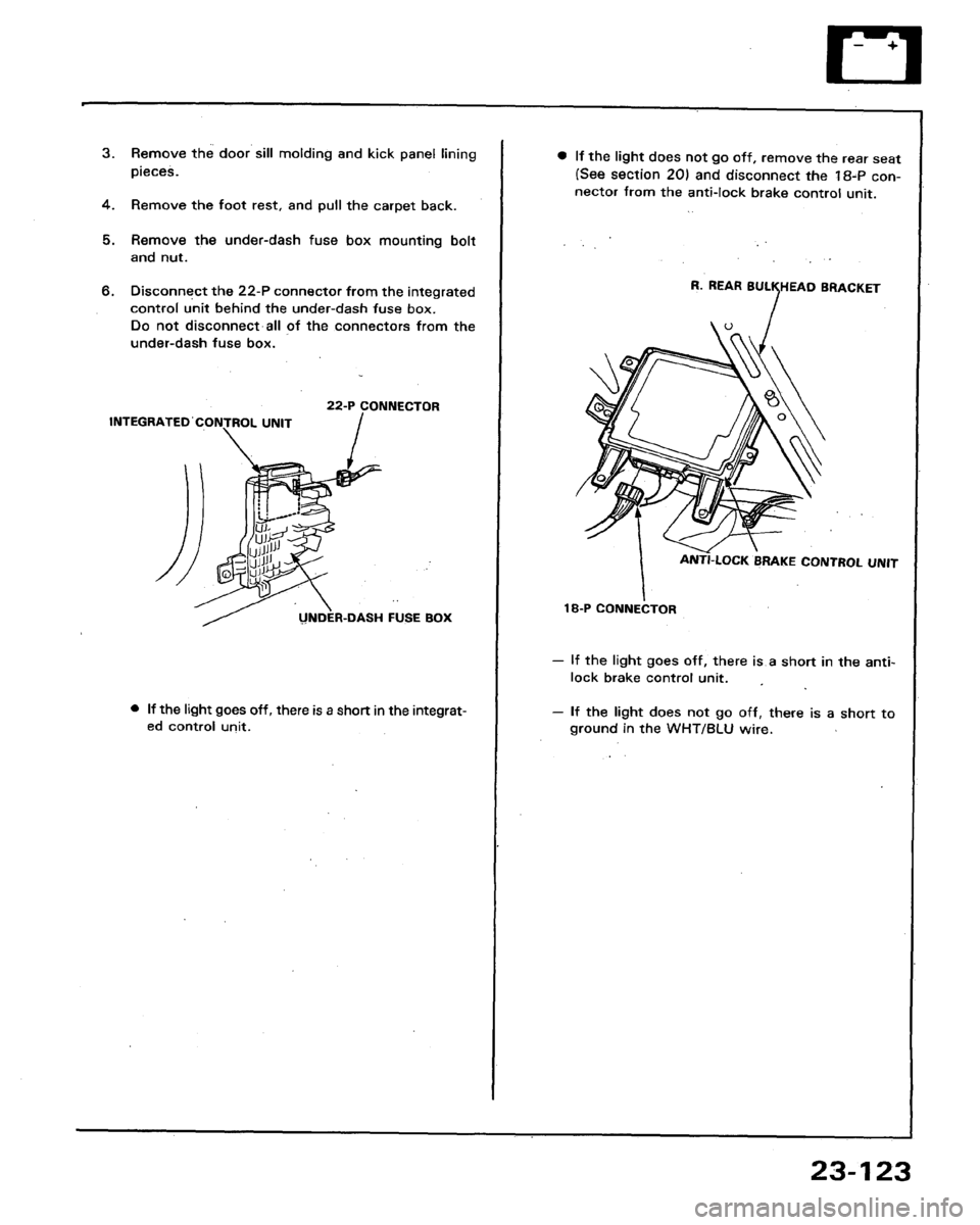 HONDA LEGEND 1991 2.G Workshop Manual 