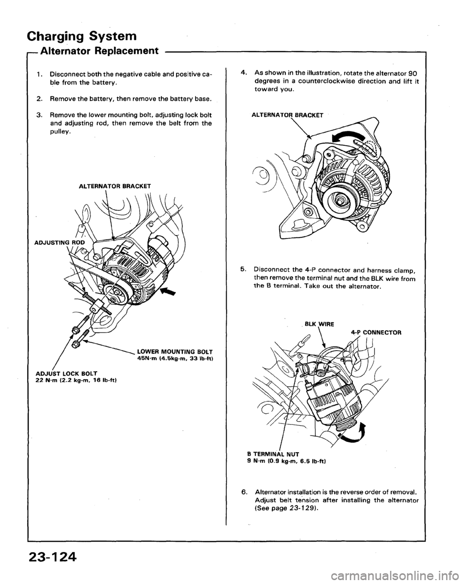 HONDA LEGEND 1991 2.G Workshop Manual 