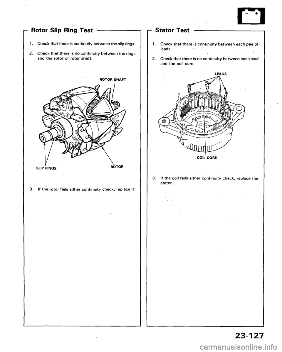 HONDA LEGEND 1991 2.G Workshop Manual 