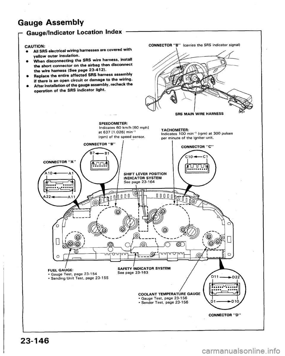 HONDA LEGEND 1991 2.G Workshop Manual 