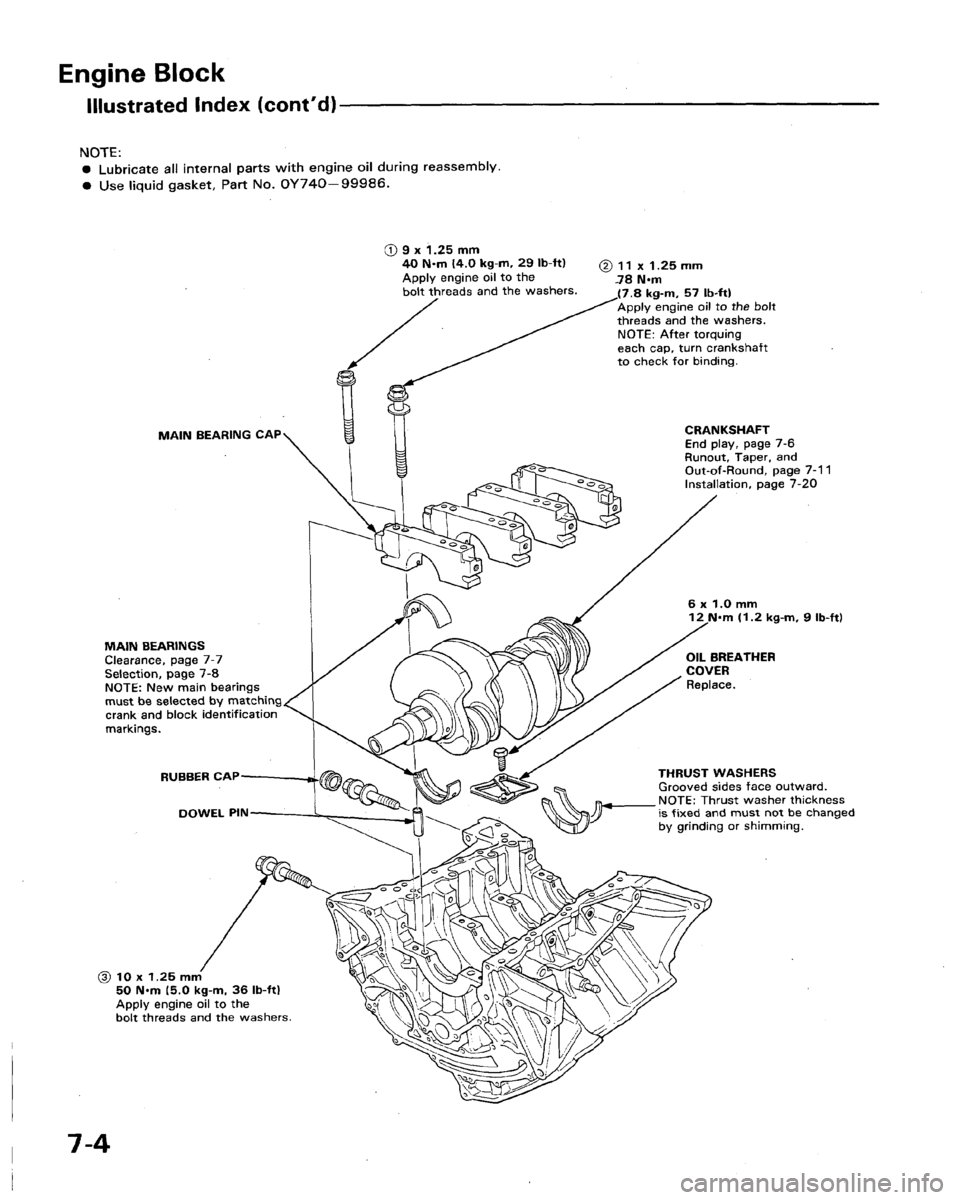 HONDA LEGEND 1991 2.G Workshop Manual 