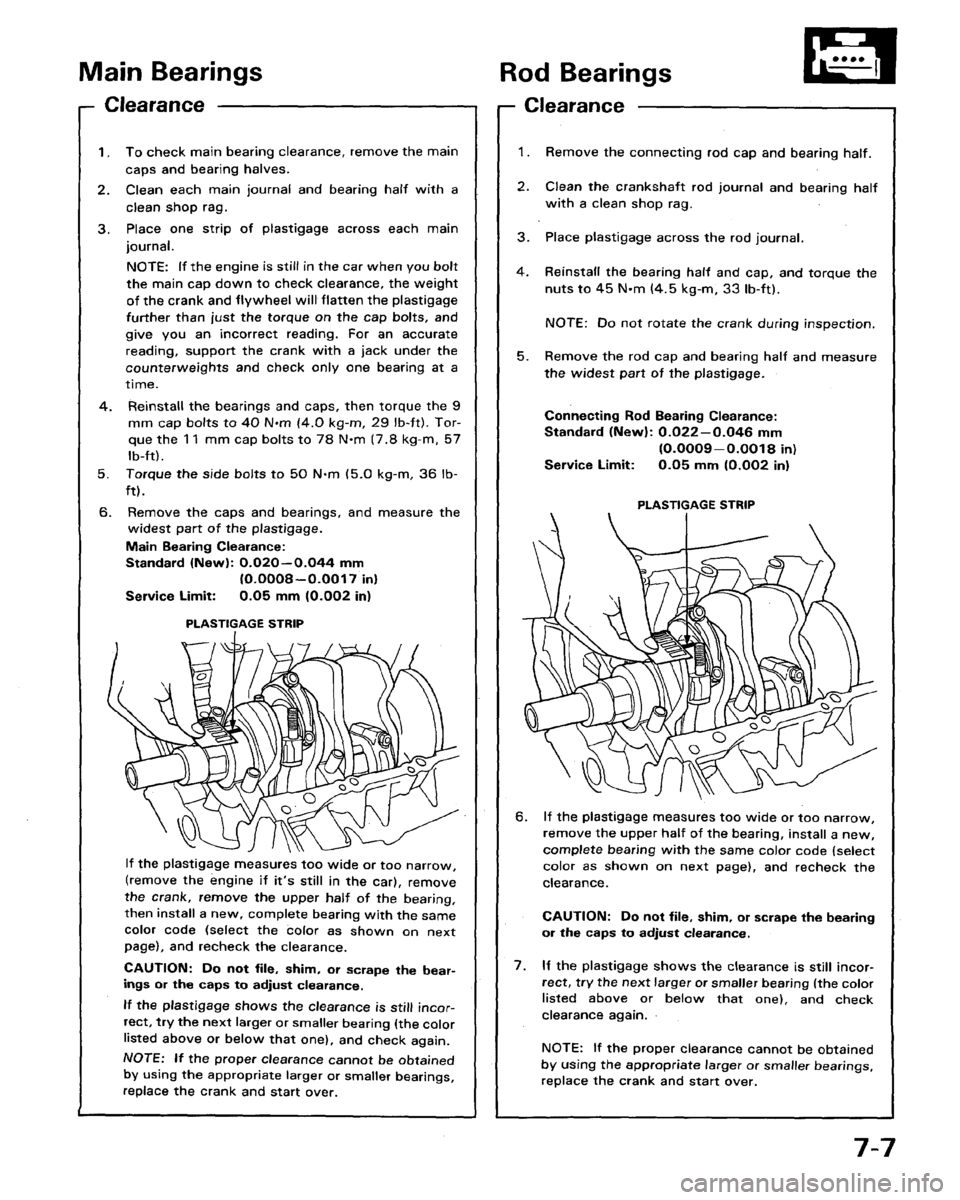 HONDA LEGEND 1991 2.G Workshop Manual 