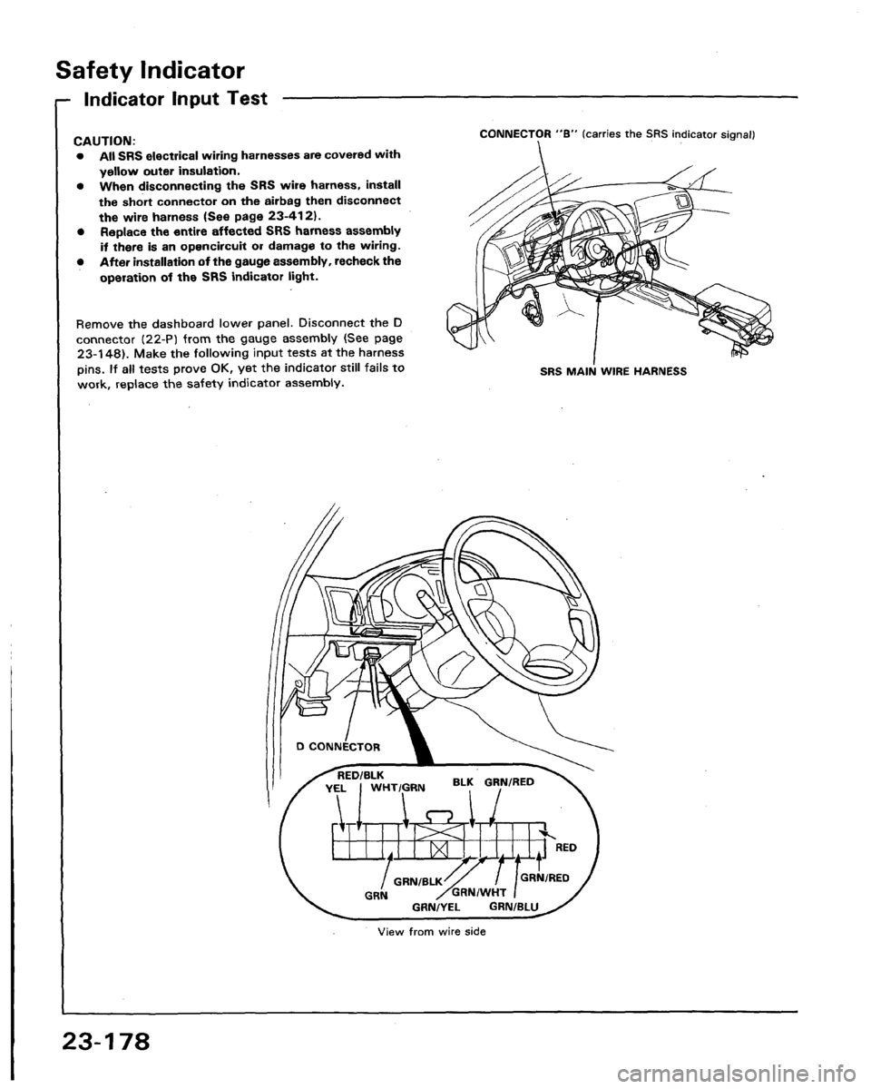 HONDA LEGEND 1991 2.G Workshop Manual 