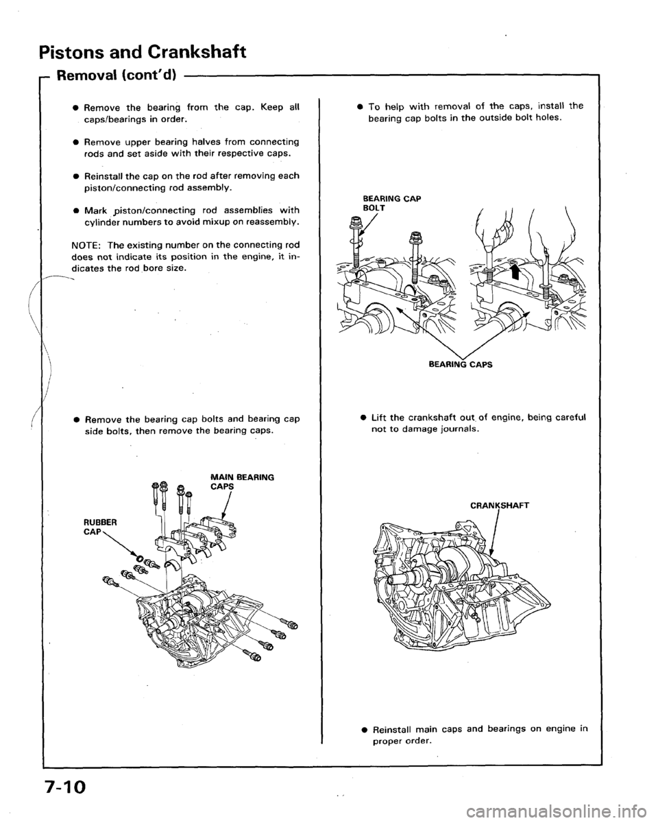 HONDA LEGEND 1991 2.G Workshop Manual 