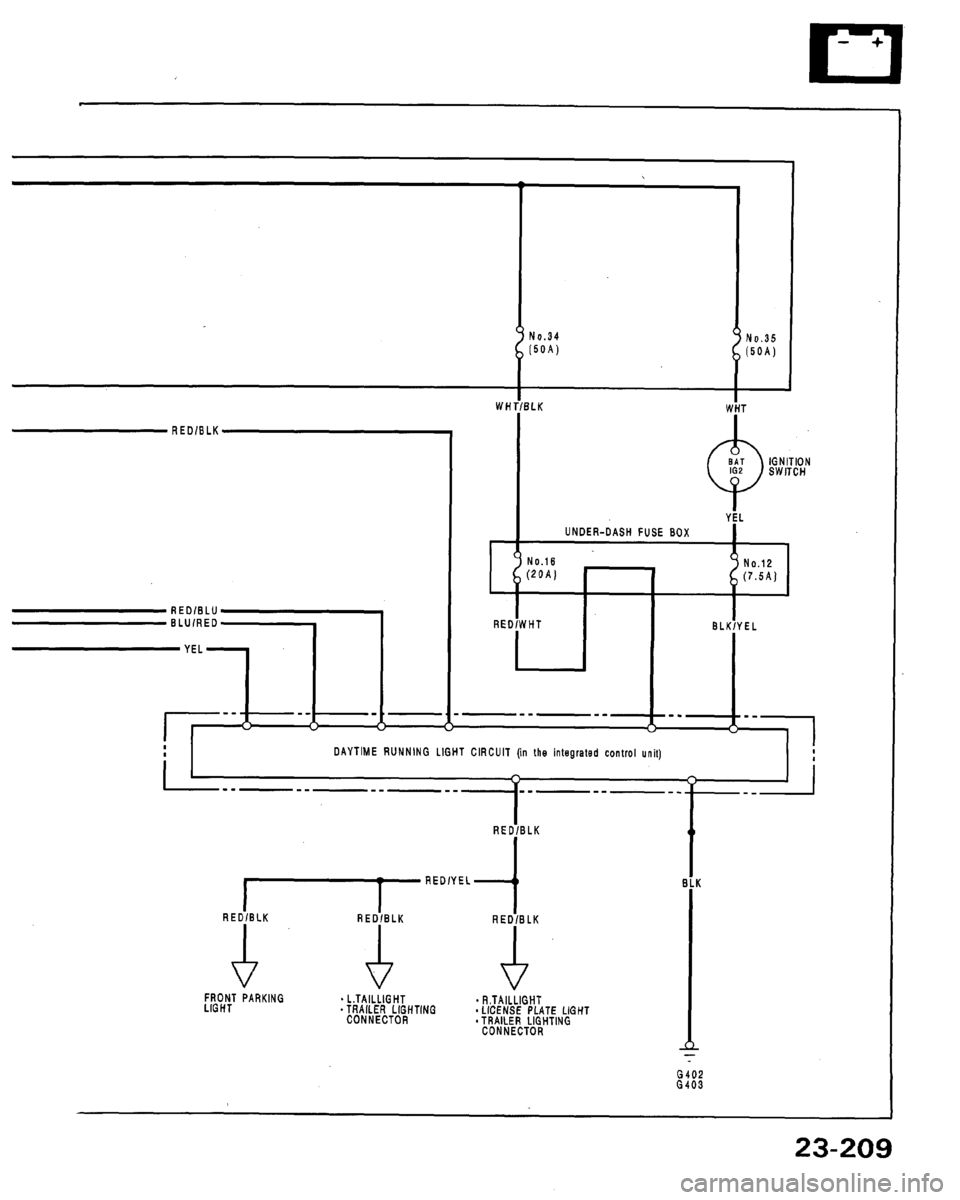HONDA LEGEND 1991 2.G Workshop Manual 