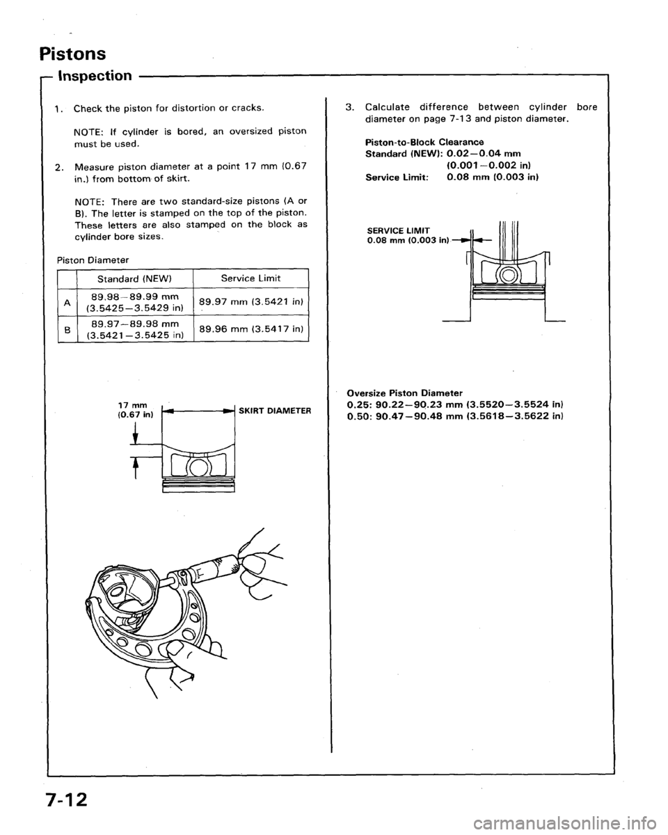 HONDA LEGEND 1991 2.G Workshop Manual 
