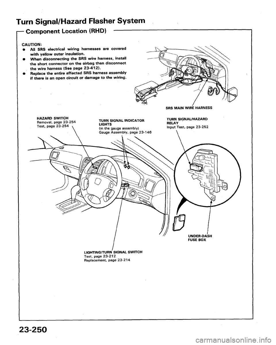 HONDA LEGEND 1991 2.G Workshop Manual 