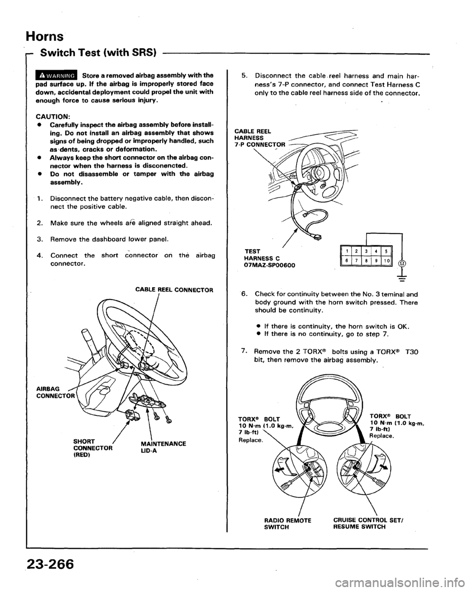 HONDA LEGEND 1991 2.G Workshop Manual 