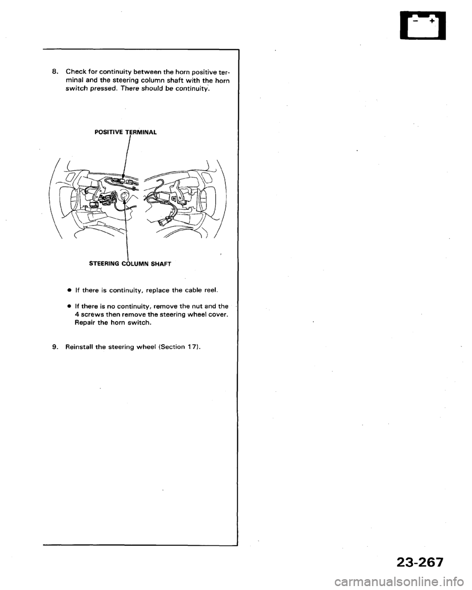 HONDA LEGEND 1991 2.G Workshop Manual 