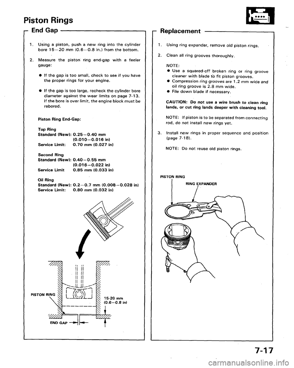 HONDA LEGEND 1991 2.G Workshop Manual 