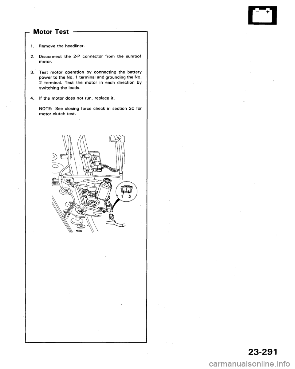 HONDA LEGEND 1991 2.G Workshop Manual 