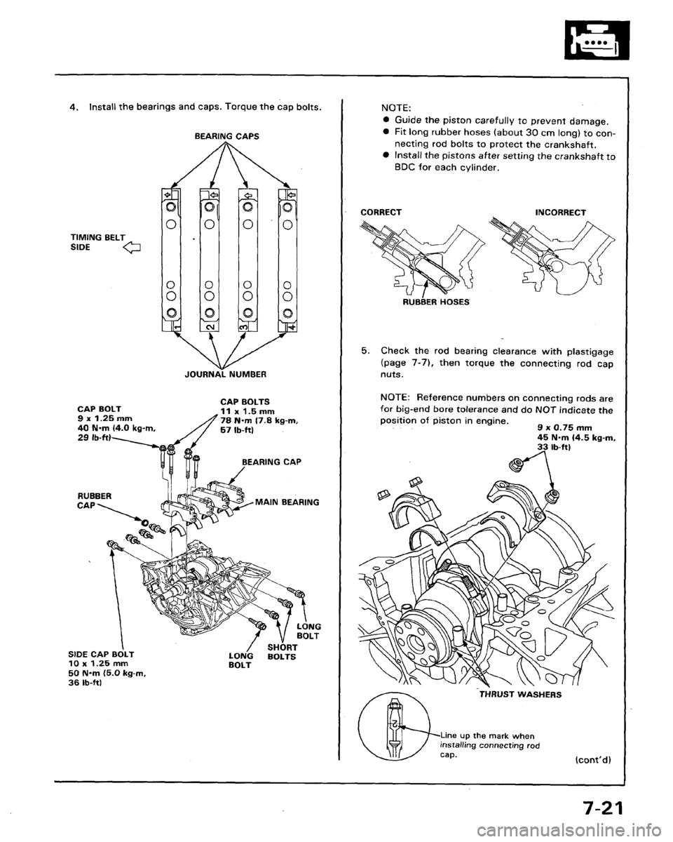 HONDA LEGEND 1991 2.G Workshop Manual 