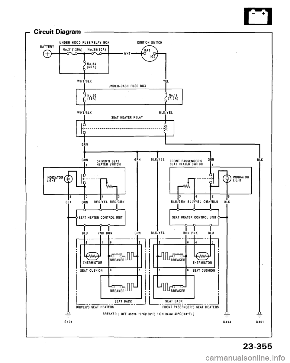 HONDA LEGEND 1991 2.G Workshop Manual 