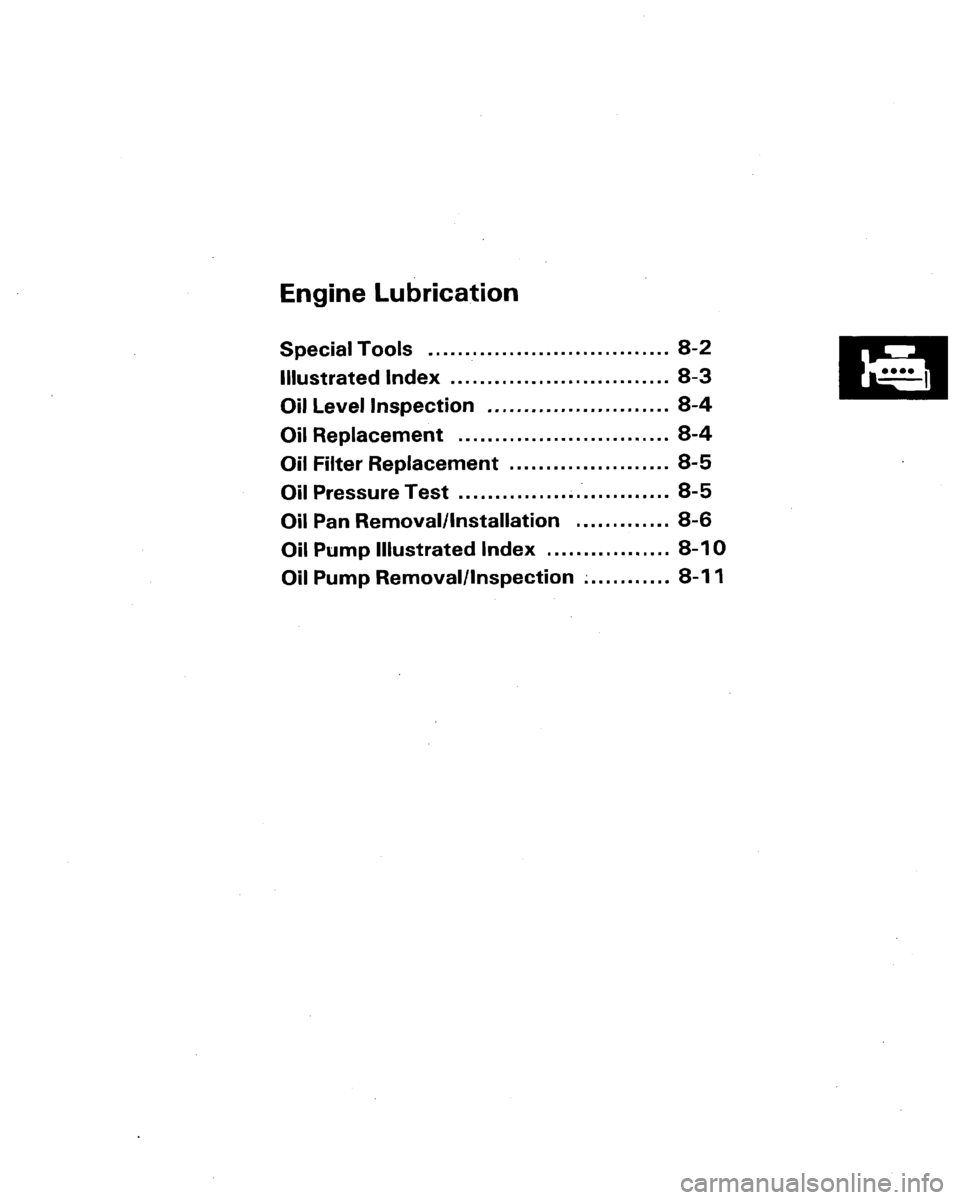 HONDA LEGEND 1991 2.G Workshop Manual 