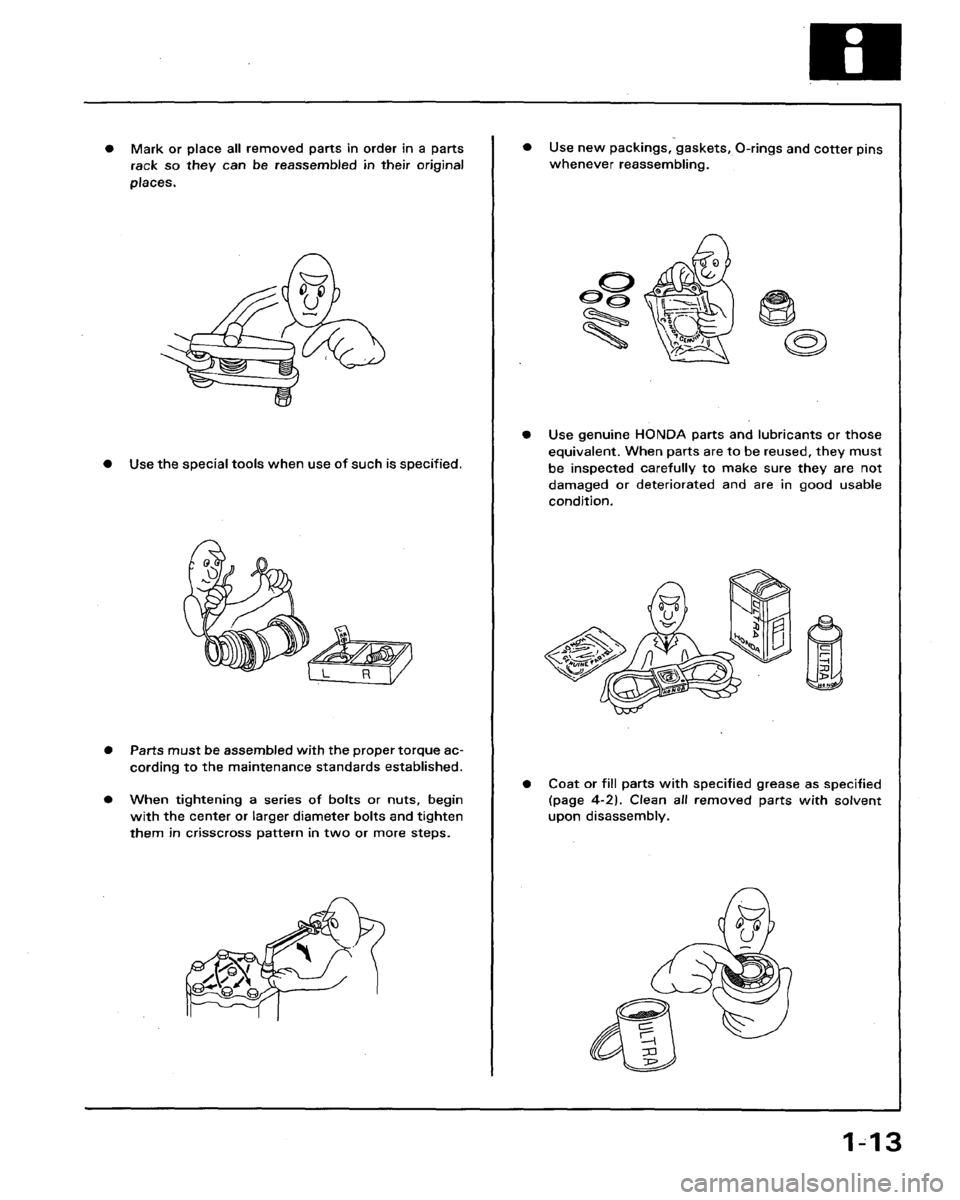 HONDA LEGEND 1991 2.G Workshop Manual 