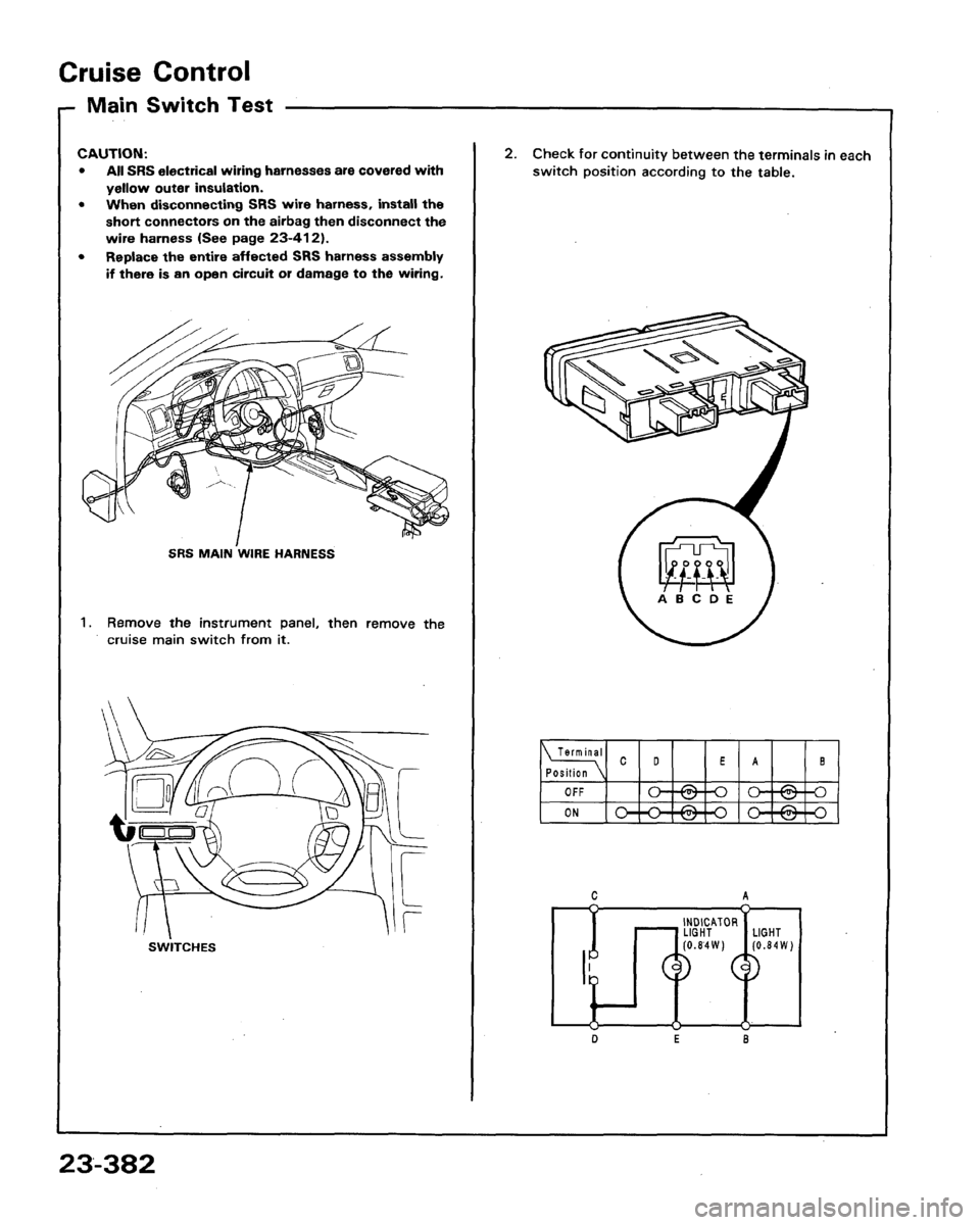 HONDA LEGEND 1991 2.G Workshop Manual 