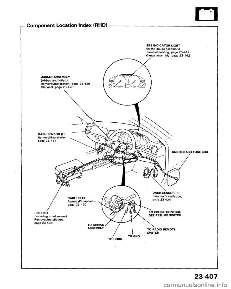 HONDA LEGEND 1991 2.G Workshop Manual 