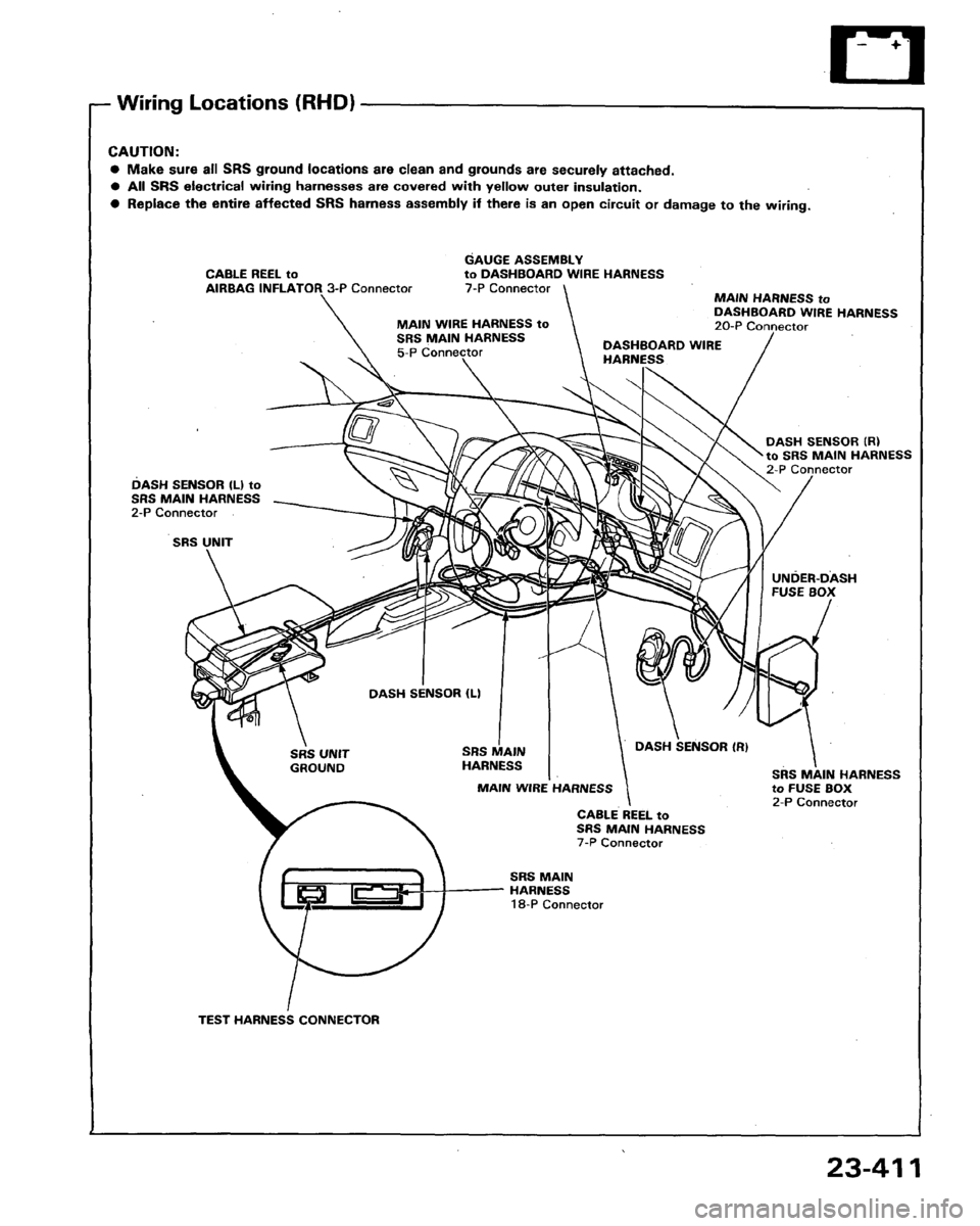 HONDA LEGEND 1991 2.G Workshop Manual 