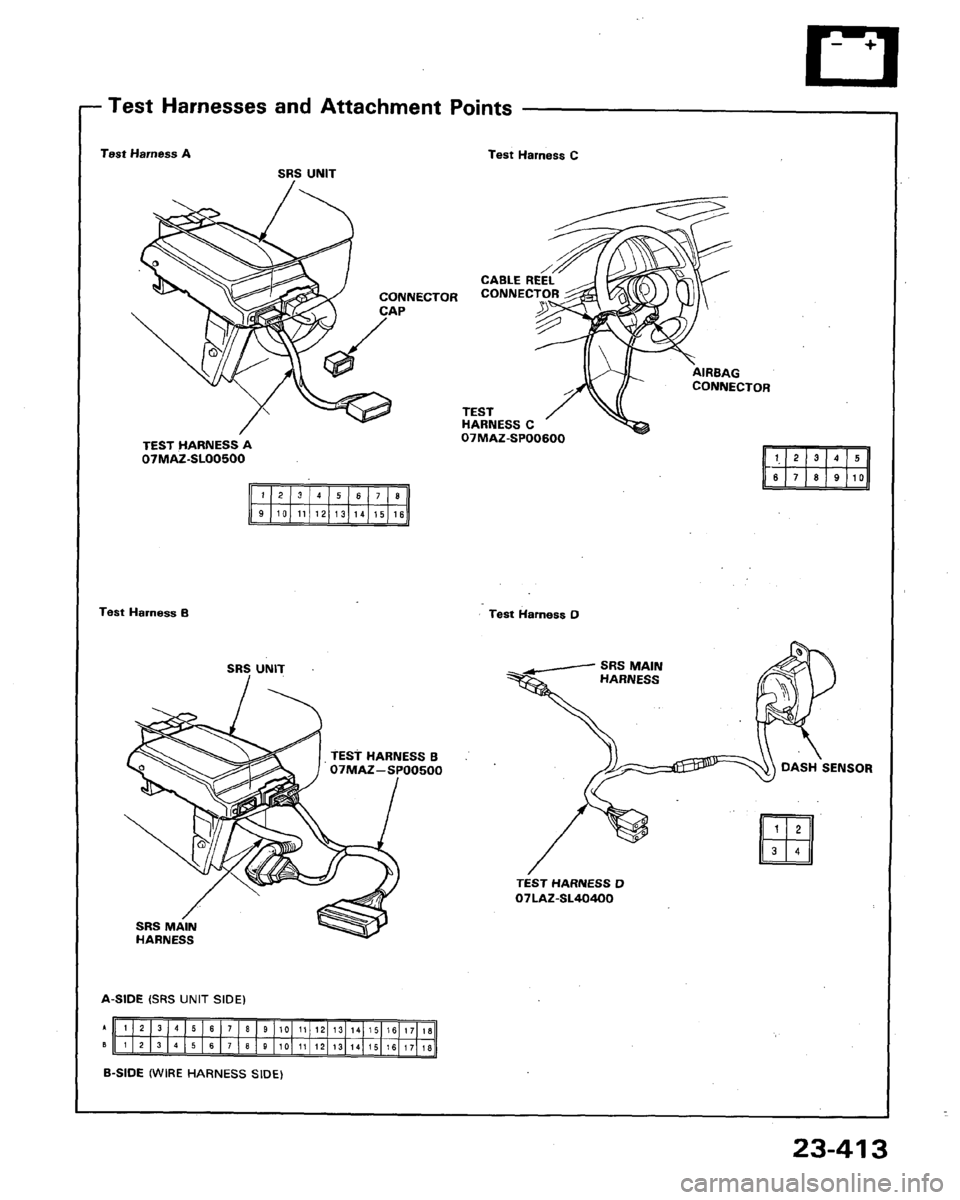 HONDA LEGEND 1991 2.G Workshop Manual 