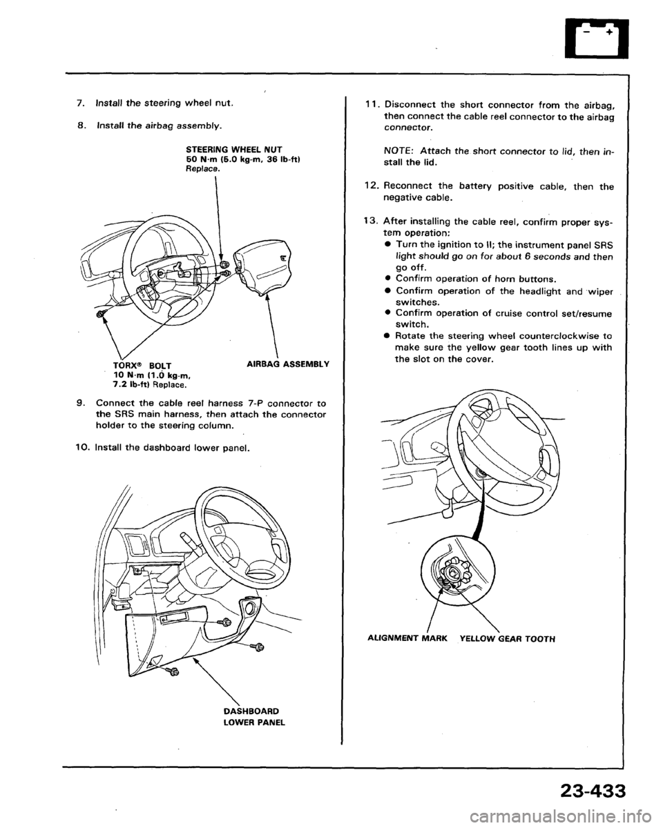 HONDA LEGEND 1991 2.G Workshop Manual 