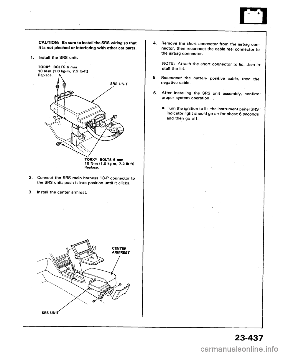 HONDA LEGEND 1991 2.G Workshop Manual 