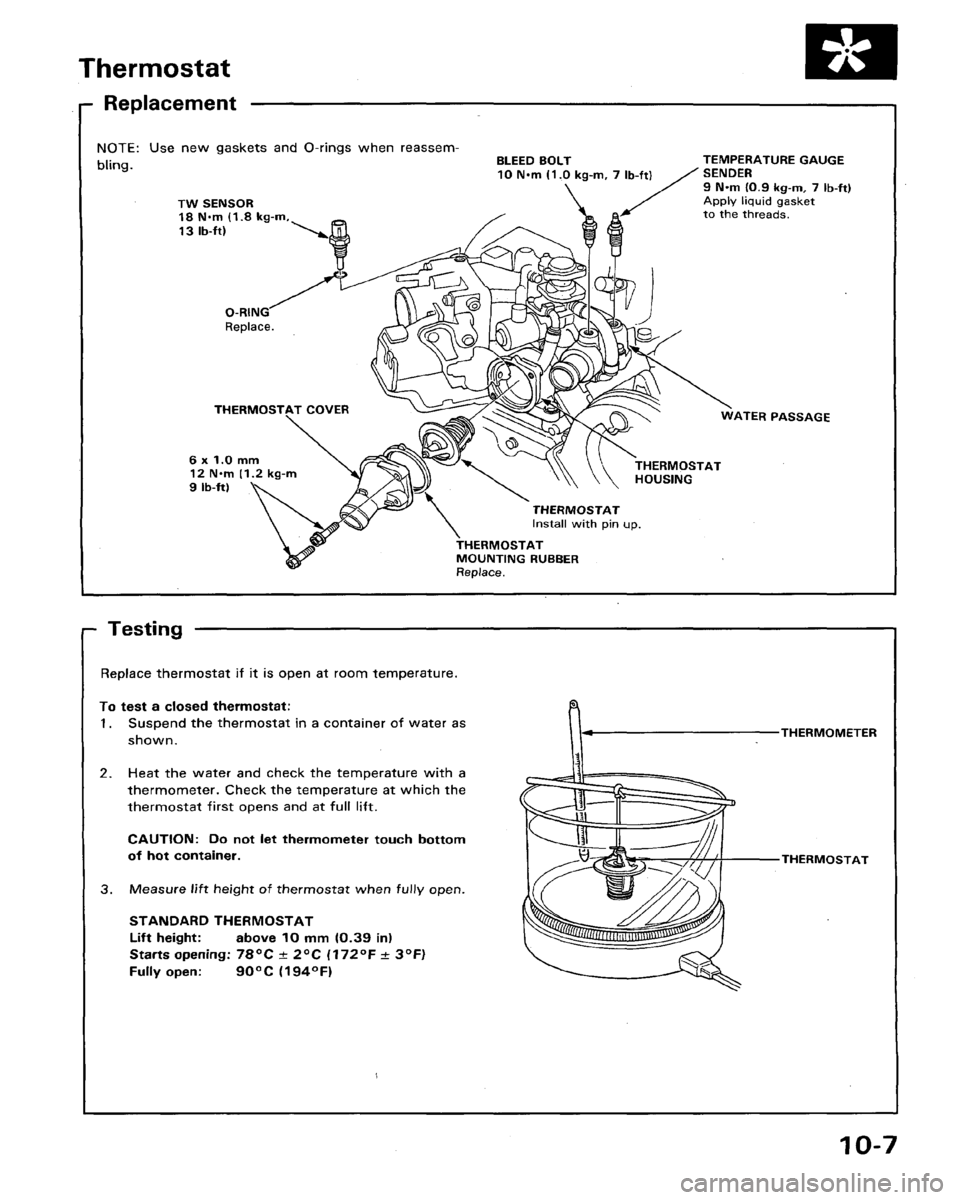 HONDA LEGEND 1991 2.G Workshop Manual 
