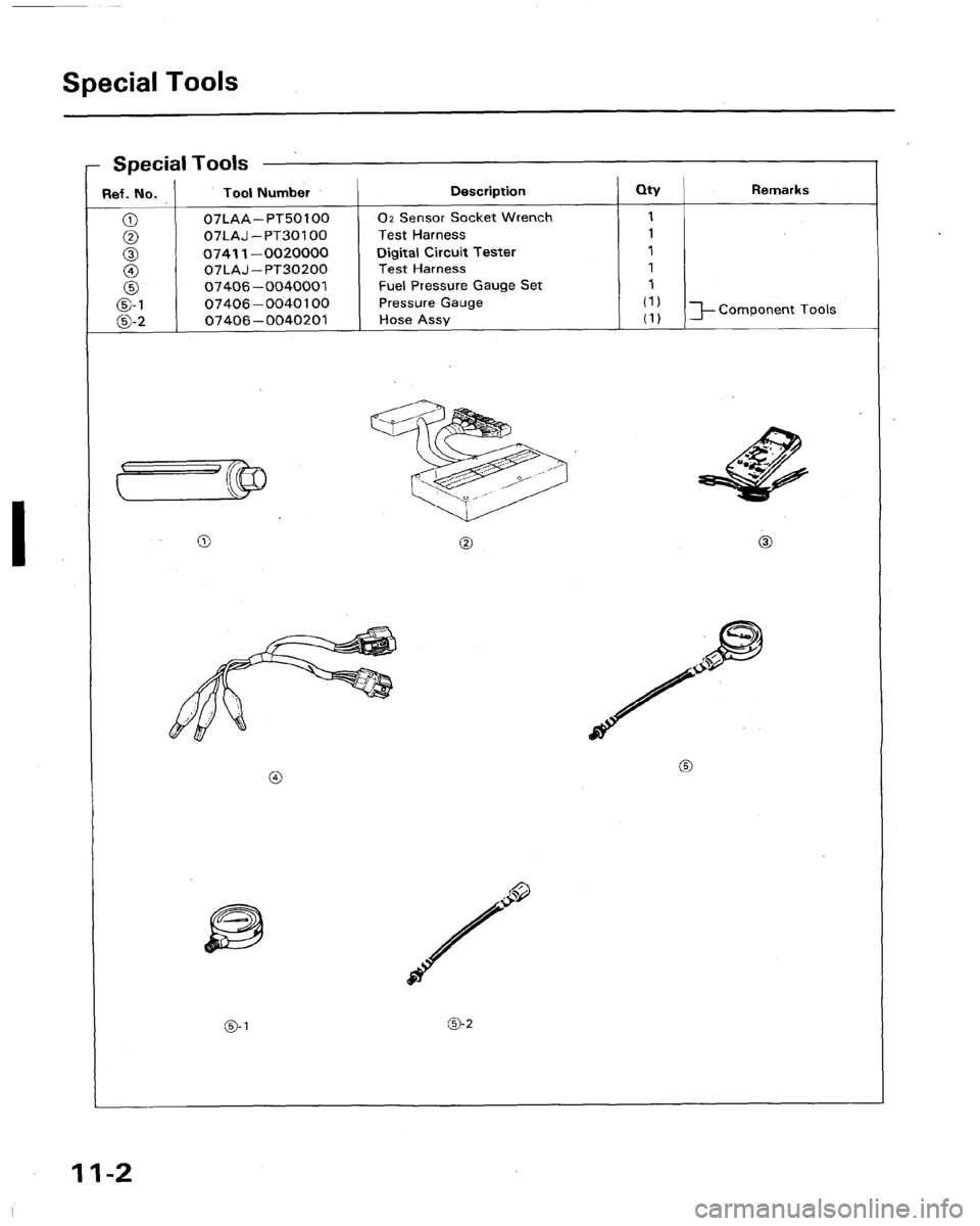 HONDA LEGEND 1991 2.G Workshop Manual 
