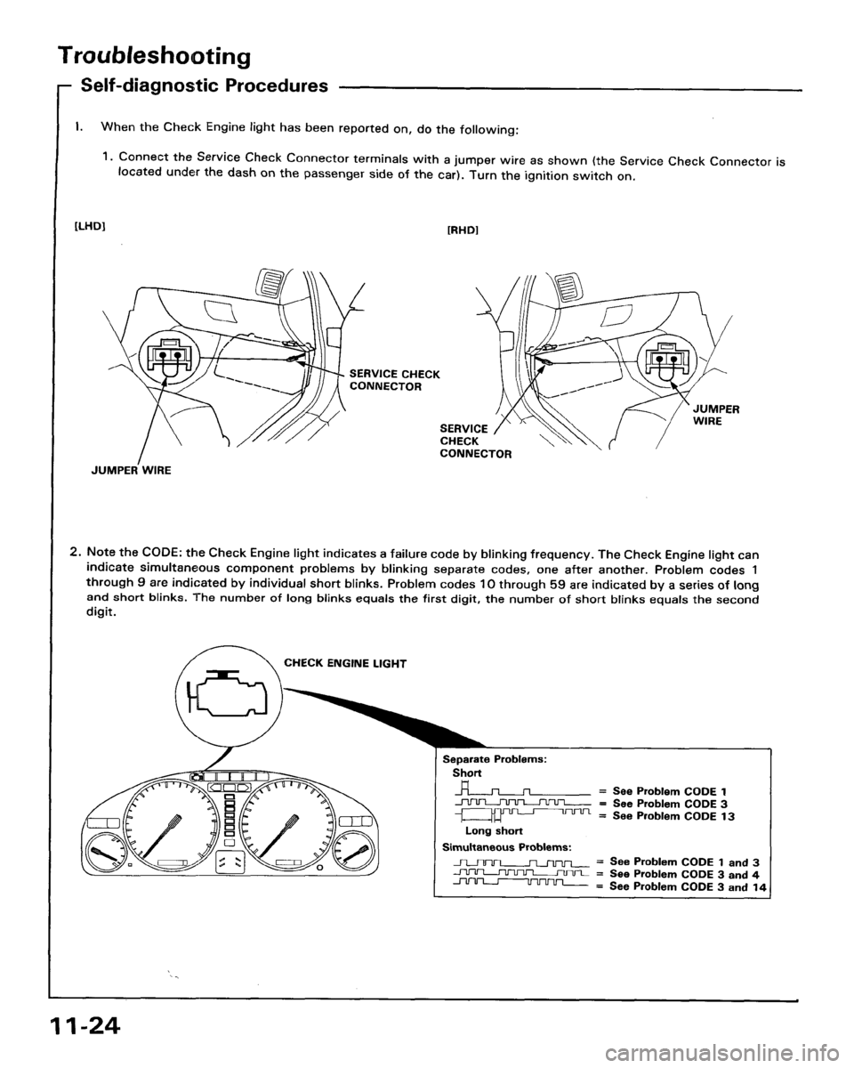 HONDA LEGEND 1991 2.G Workshop Manual 
