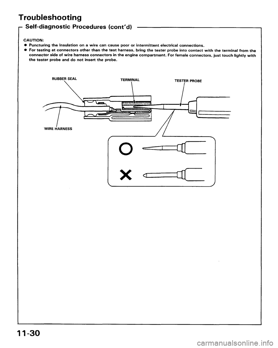 HONDA LEGEND 1991 2.G Workshop Manual 