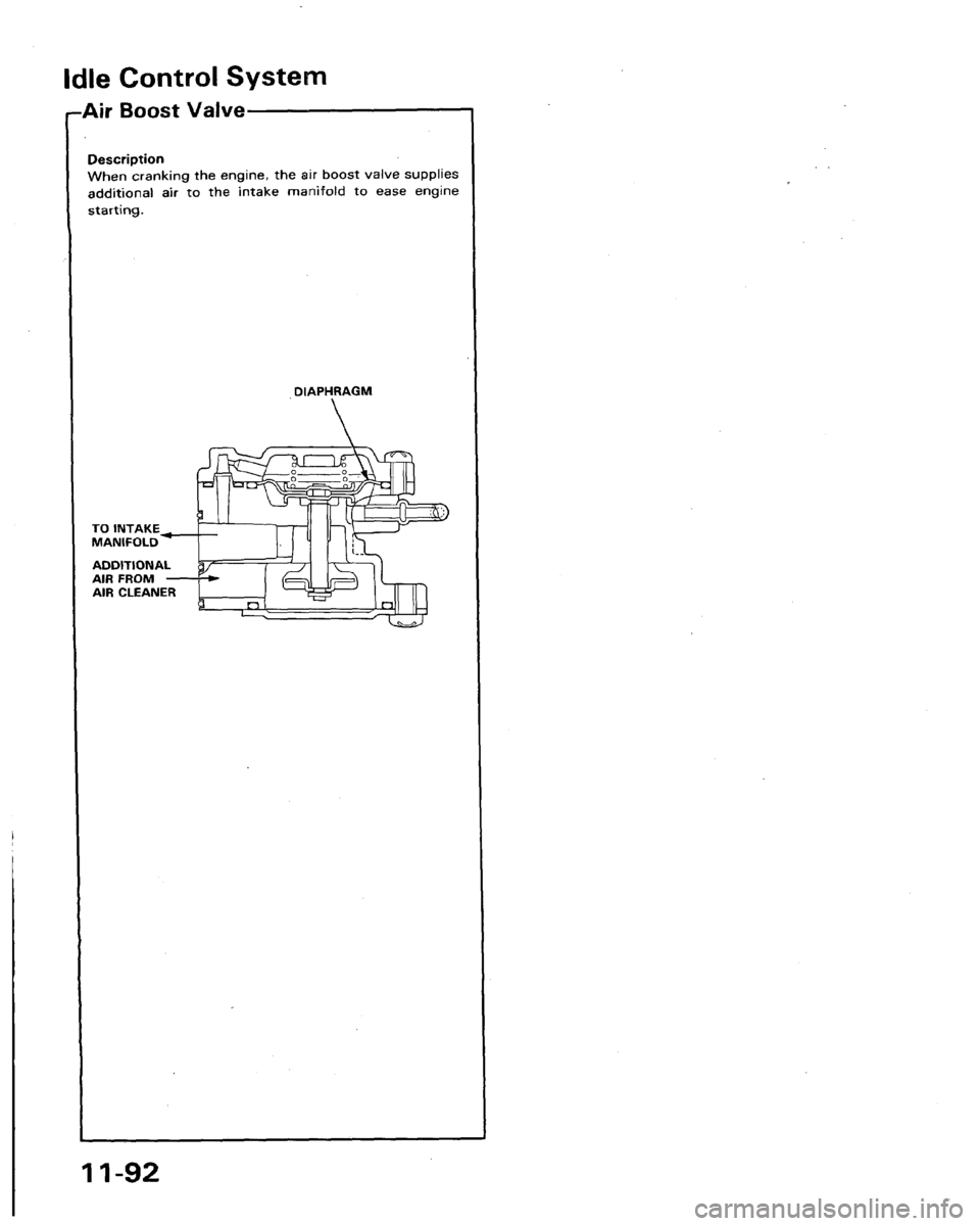 HONDA LEGEND 1991 2.G Workshop Manual 