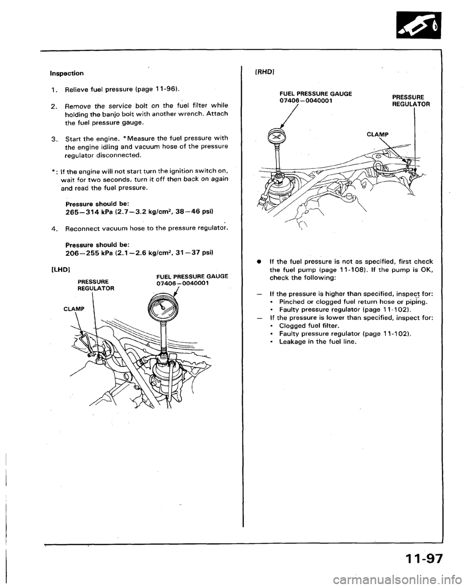 HONDA LEGEND 1991 2.G Workshop Manual 