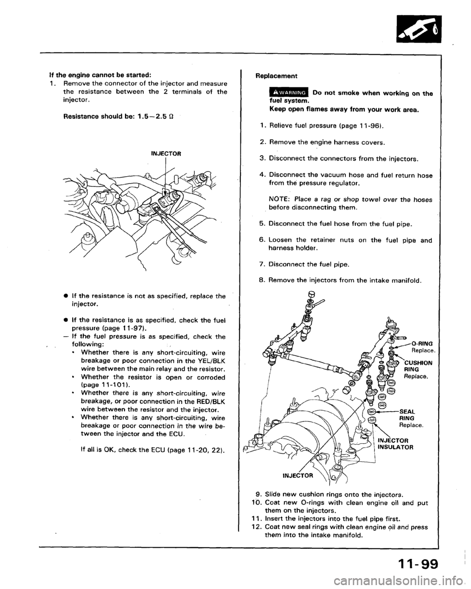 HONDA LEGEND 1991 2.G Workshop Manual 