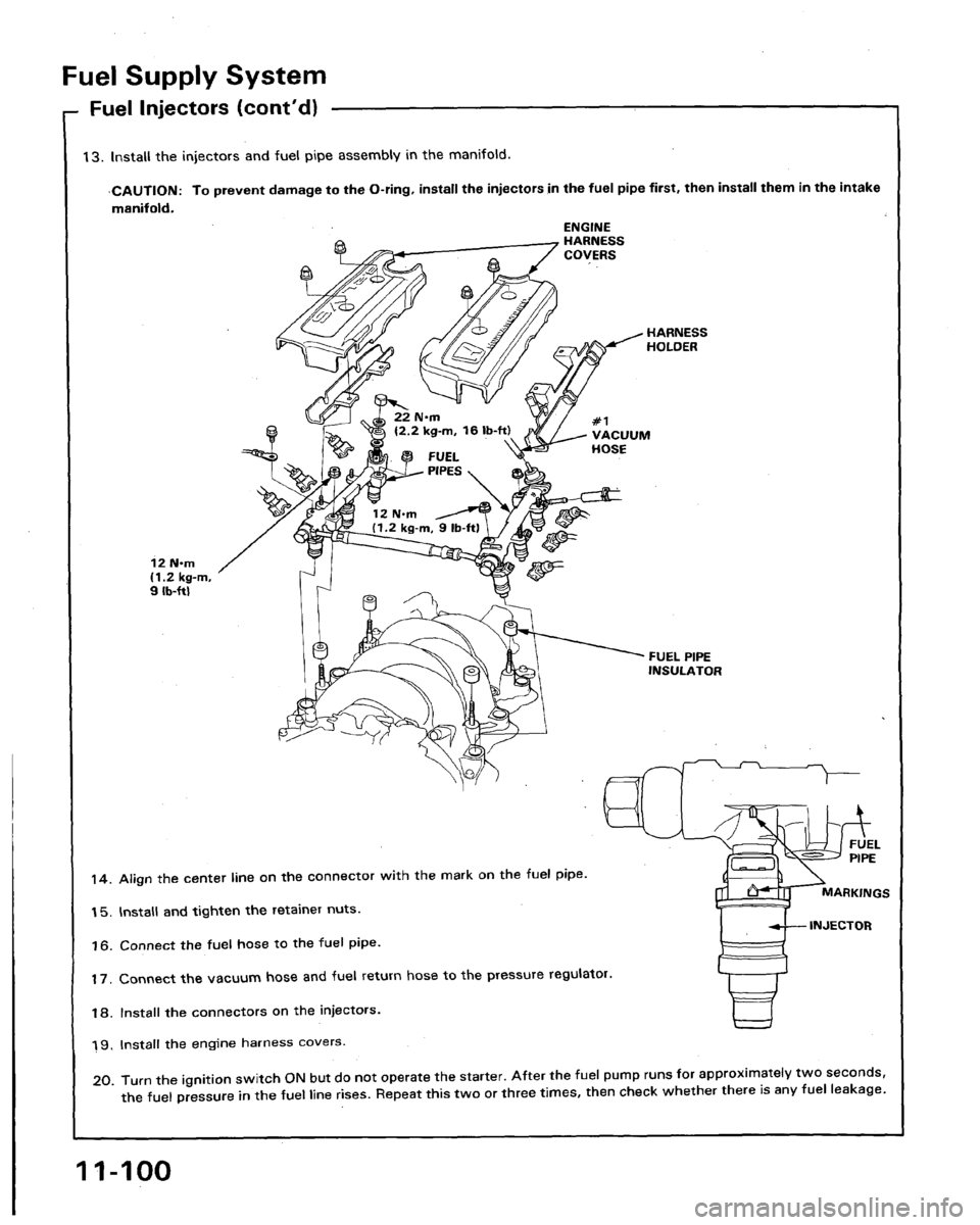 HONDA LEGEND 1991 2.G Workshop Manual 
