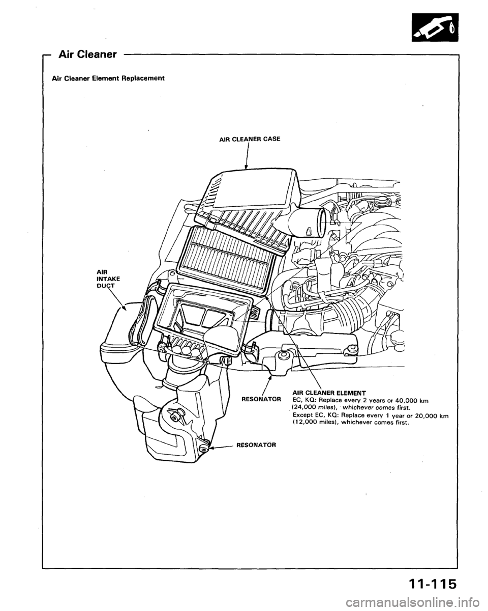 HONDA LEGEND 1991 2.G Workshop Manual 