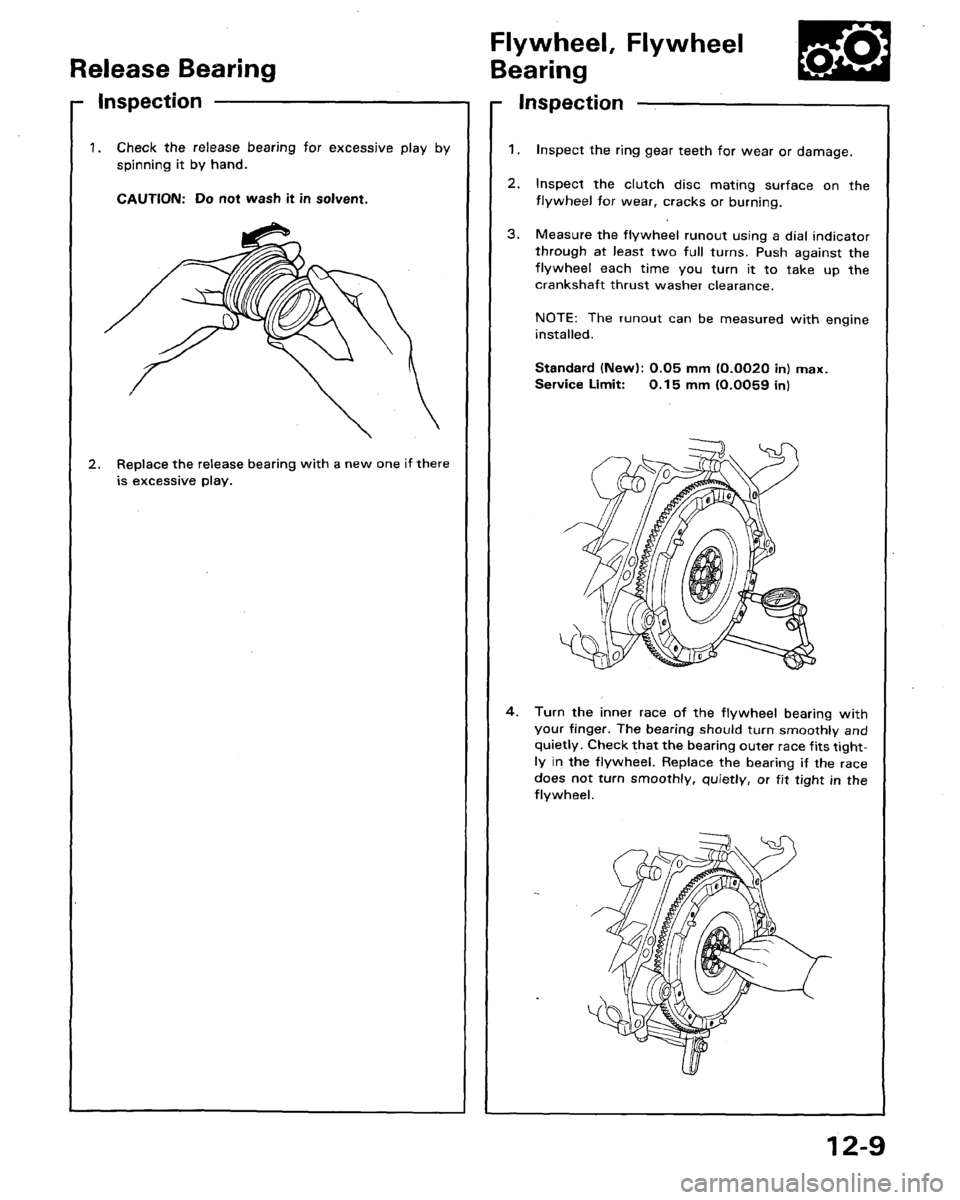 HONDA LEGEND 1991 2.G Workshop Manual 