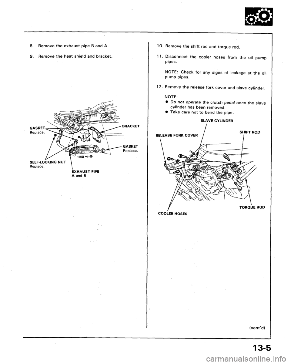 HONDA LEGEND 1991 2.G Workshop Manual 