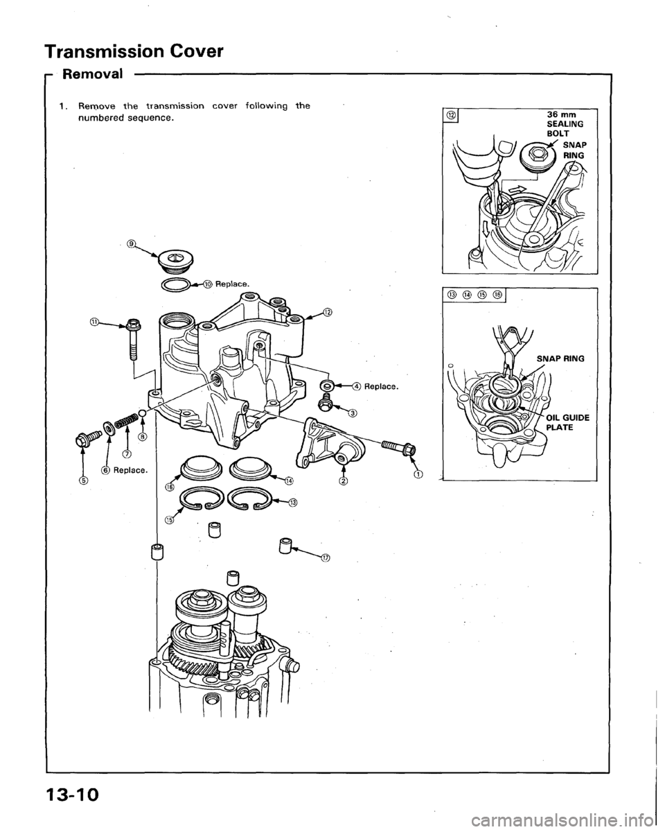 HONDA LEGEND 1991 2.G Workshop Manual 