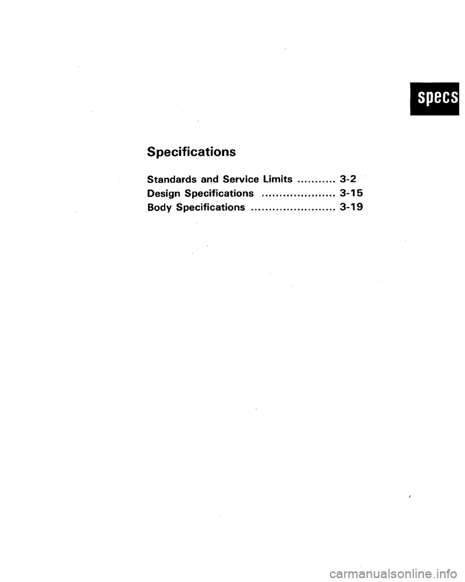 HONDA LEGEND 1991 2.G Workshop Manual 