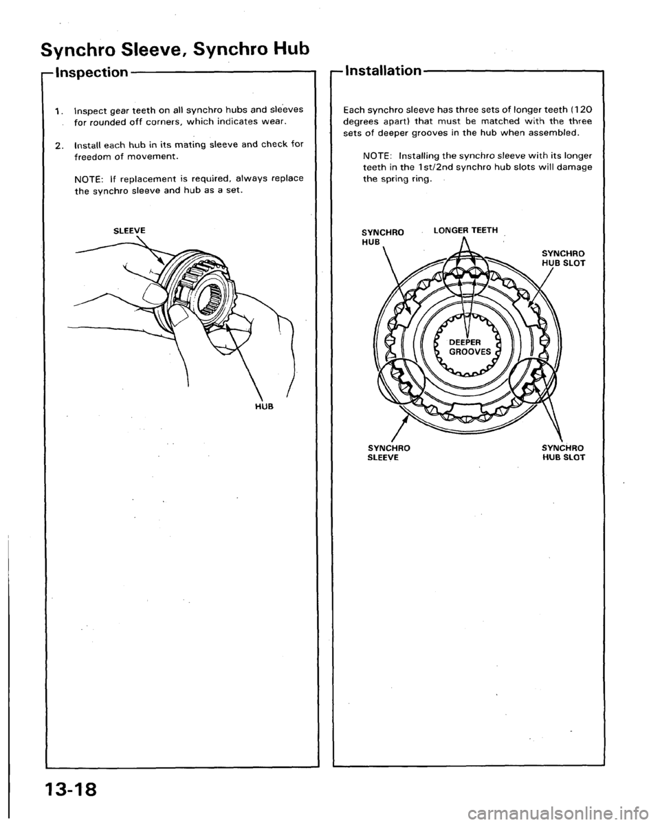 HONDA LEGEND 1991 2.G Workshop Manual 