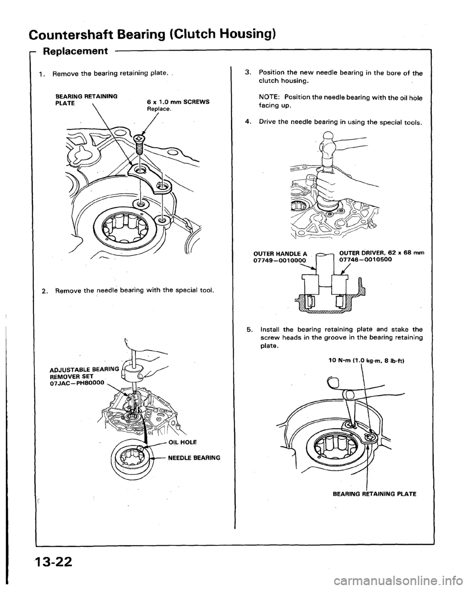 HONDA LEGEND 1991 2.G Workshop Manual 