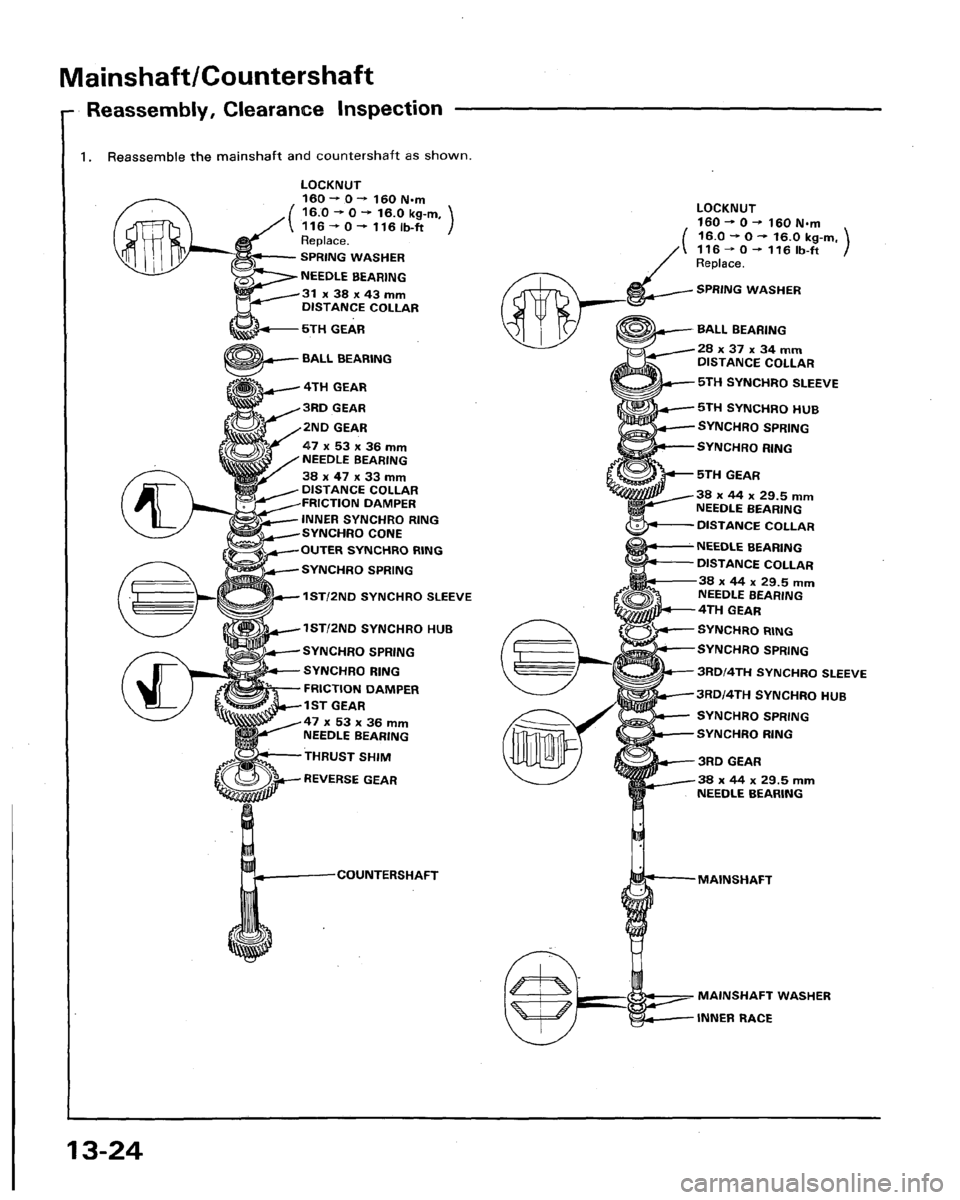 HONDA LEGEND 1991 2.G Workshop Manual 